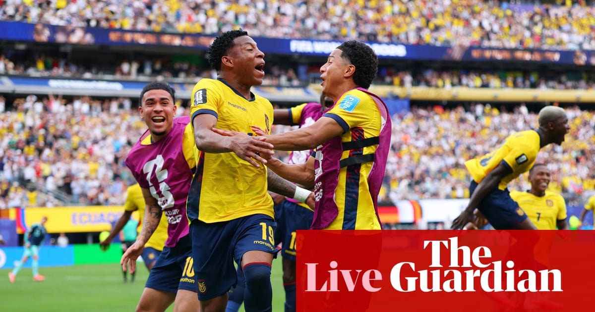 Ecuador v Germany: World Cup 2026 – live