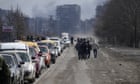 'Some were too scared to leave': the man who rescued 25 people from devastated Mariupol