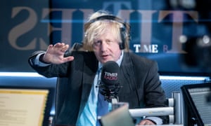 Boris Johnson is interviewed on Times Radio which started transmitting today.