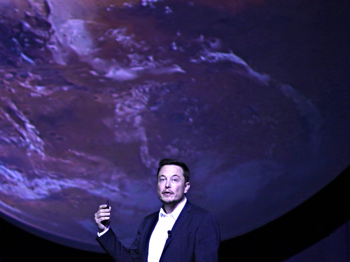 Spacex Founder Elon Musk Plans To Get Humans To Mars In Six Years Technology The Guardian