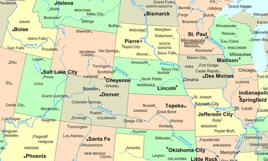 Some of those 50 states from AL to WY
