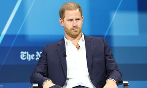 Prince Harry in December 2024