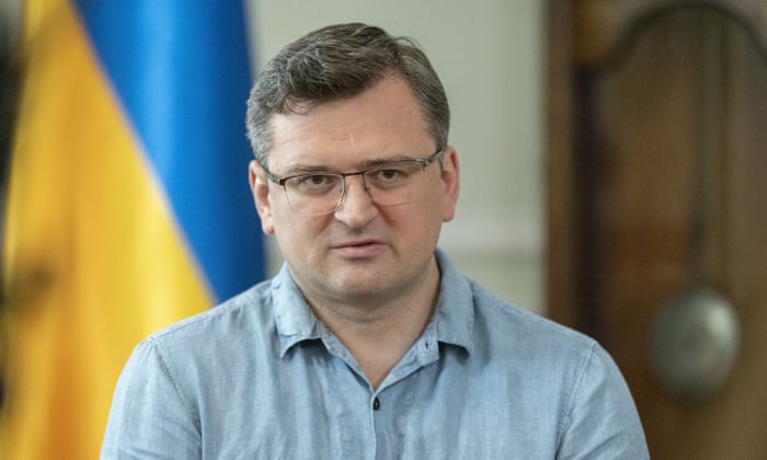 Ukrainian Foreign Minister Dmytro Kuleba