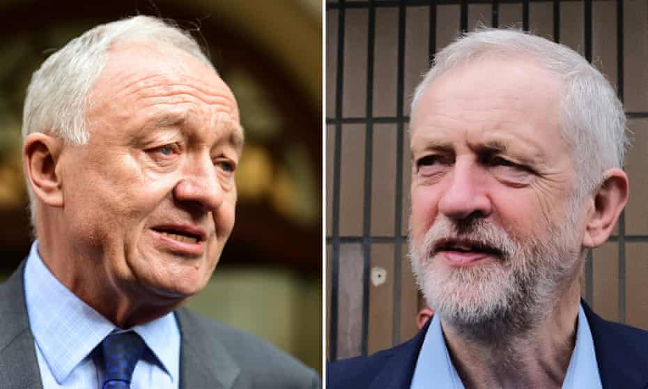 Ken Livingstone and Jeremy Corbyn