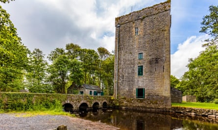 Thoor Ballylee Castle or Yeats Tower built 15th or 16th century