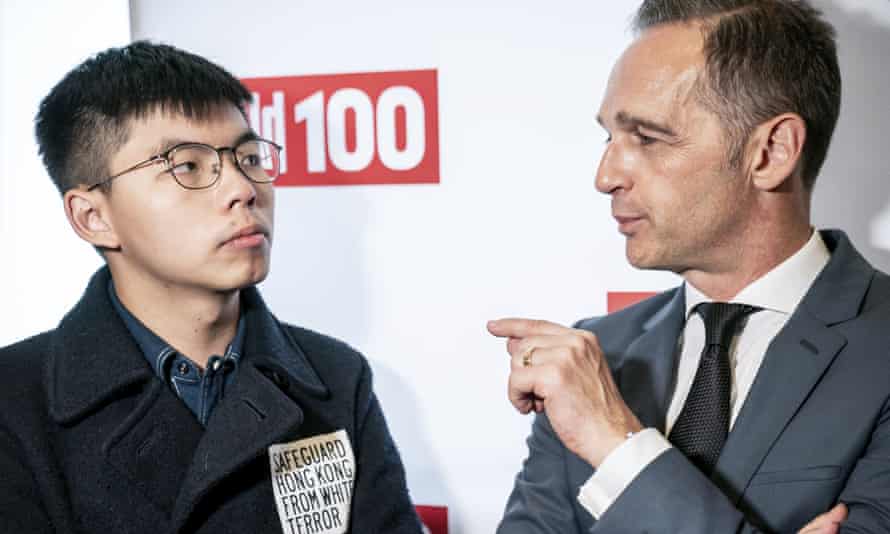 Hong Kong Activist S Visit To Berlin Draws Anger From China Hong Kong The Guardian