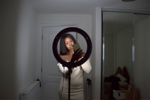 ‘I just see myself as a content creator’ ... Ama Peters.