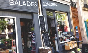 Going for a song … Balades Sonores is popular with ‘diggers’ looking for gems.