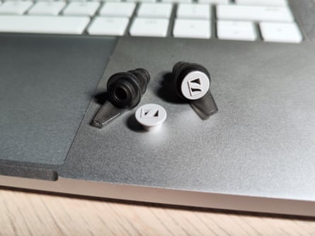 Sennheiser SoundProtex Plus on a laptop