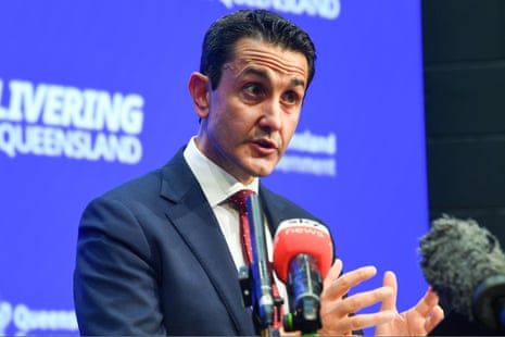 The Queensland premier, David Crisafulli.