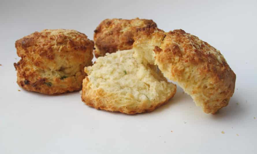 Cheese scones by Delia Smith.