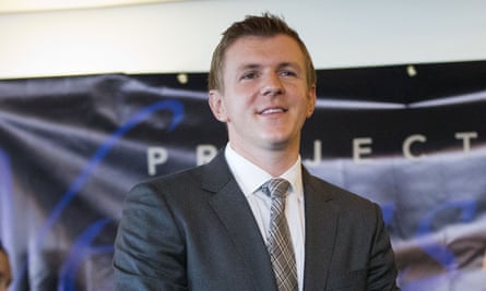 James O’Keefe, founder of Project Veritas, in Washington.