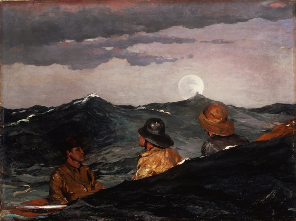 Kissing the Moon, 1904 by Winslow Homer.