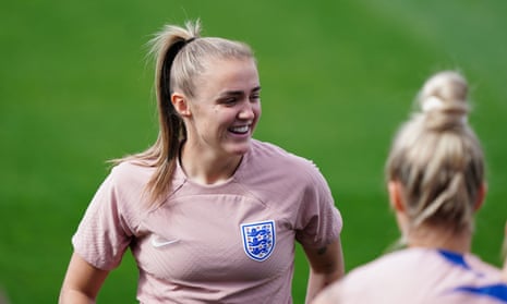 England’s Georgia Stanway in action during the training session at Central Coast Stadium.