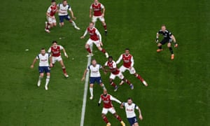 Arsenal were undone by two breakaway goals from Tottenham, playing right into José Mourinho’s hands.