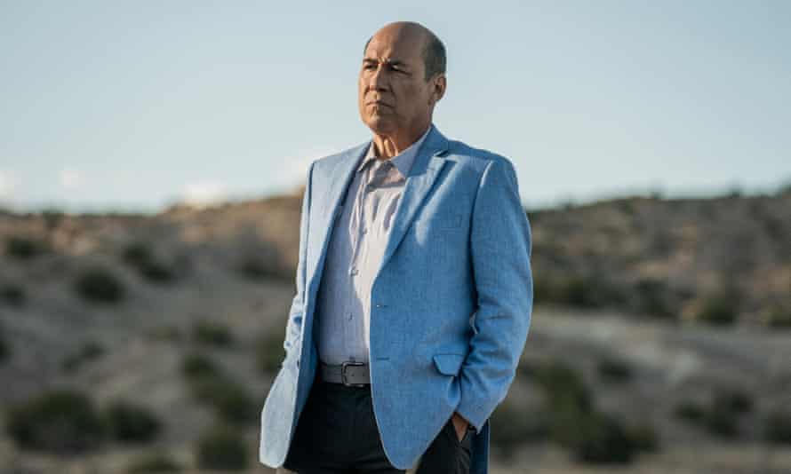 Final stand... Javier Grajeda as Juan Bolsa.