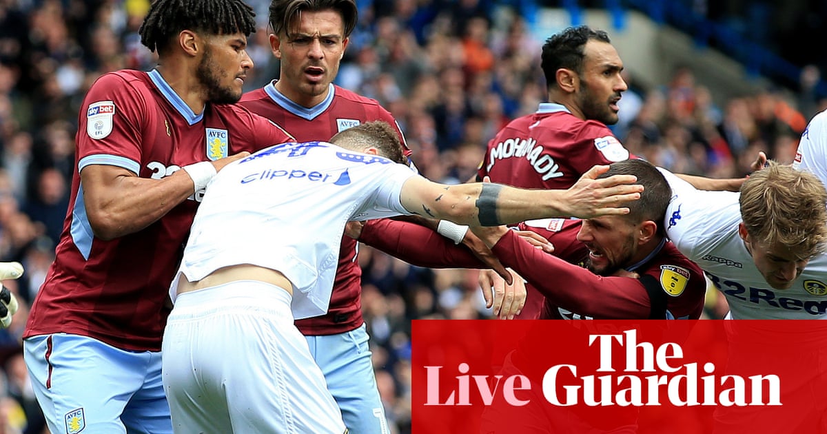 Leeds United 1 1 Aston Villa Championship As It Happened Football The Guardian