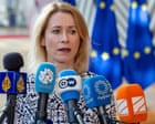Ukraine war briefing: Weapons will be Europe's support to Ukraine - not Trump's, Kallas suggests