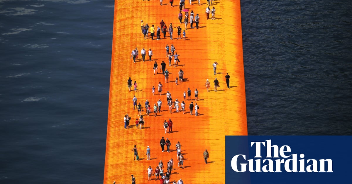 Walking On Water The Floating Piers In Pictures Art And Design The Guardian