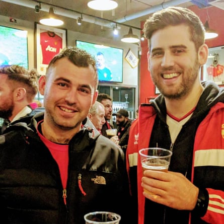 Ryan (right) is hoping to return to Old Trafford