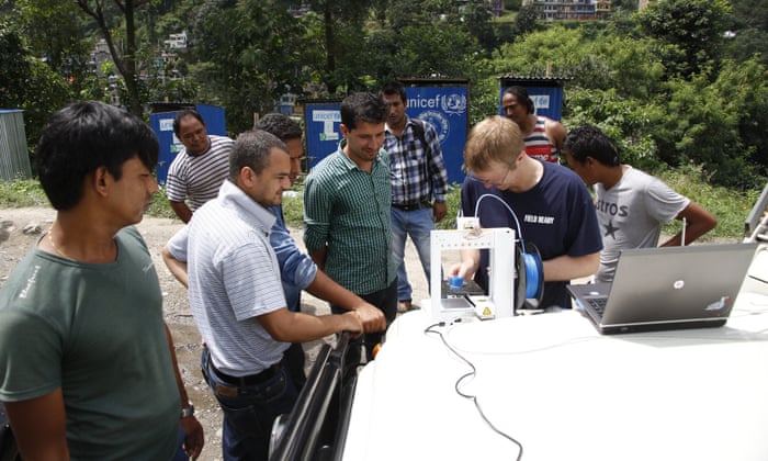 When Disaster Strikes It S Time To Fly In The 3d Printers Sam Jones Global Development The Guardian