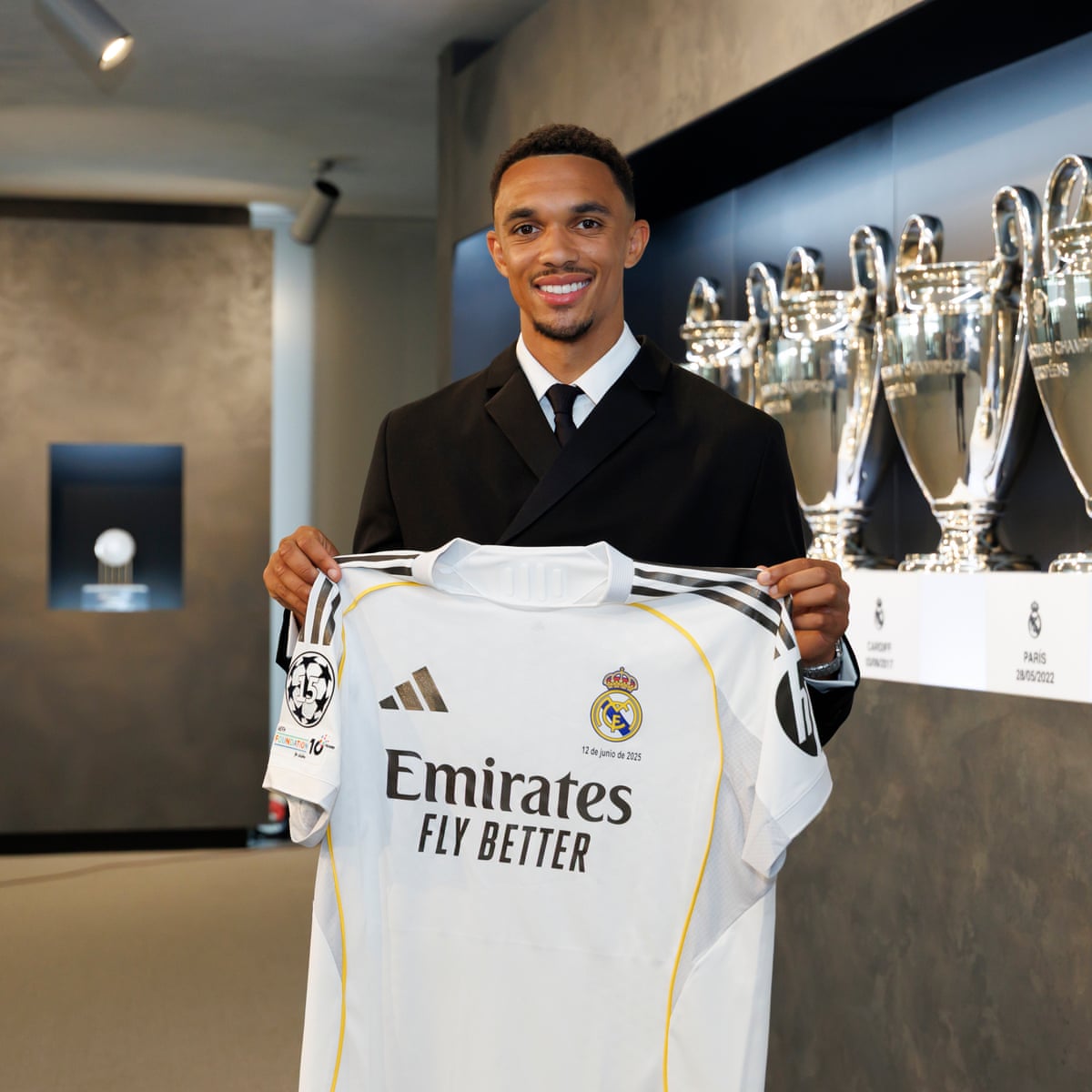 Trent Alexander-Arnold takes Route 12 on his big day at Real Madrid | Soccer | The Guardian