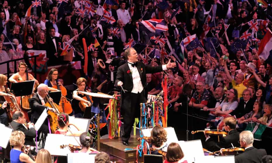 The 2017 Last Night of the Proms at the Royal Albert Hall.