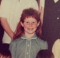 Young girl with ginger mullet