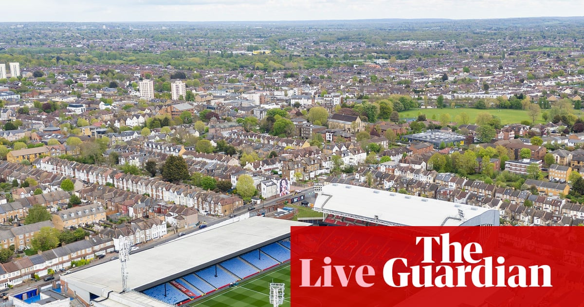 Crystal Palace v West Ham United: Premier League – live