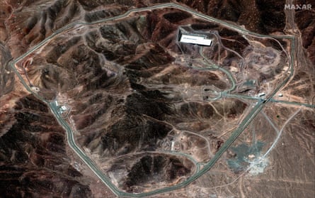 A satellite image shows the Fordow nuclear facility in Iran in this handout image dated 14 June 14.
