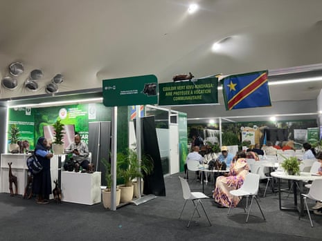 A photo of the Democratic Republic of the Congo pavilion