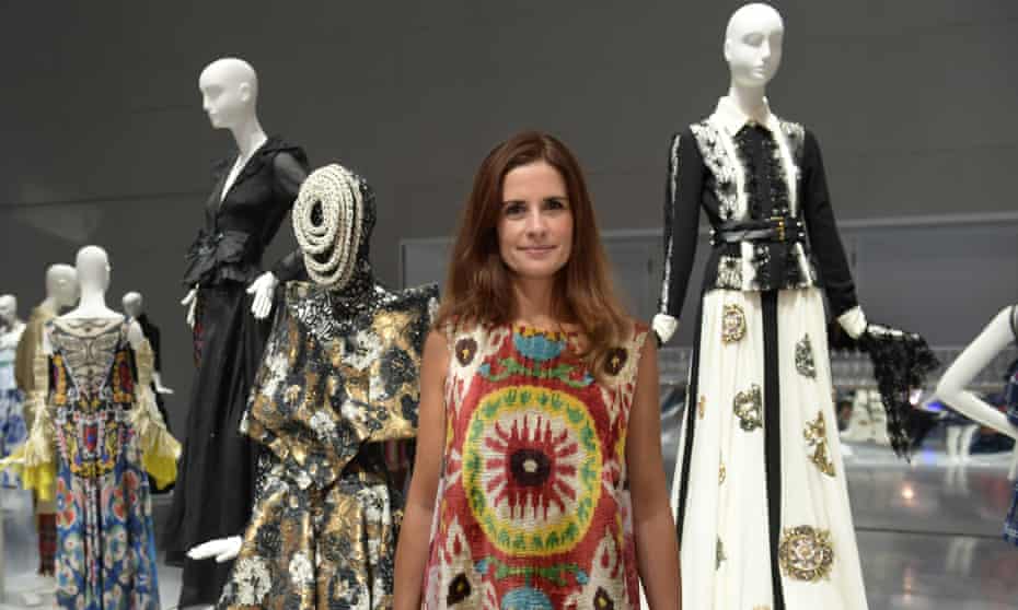 Livia Firth at the Eco-Age Commonwealth Fashion Exchange