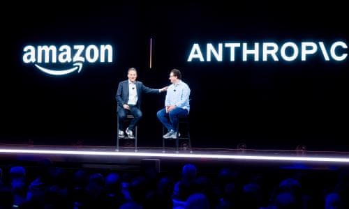 Amazon doubles down on AI startup Anthropic with $4bn investment | Artificial intelligence (AI) | The Guardian