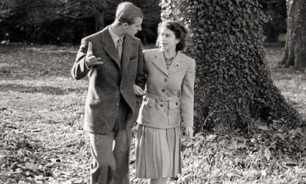 Princess Elizabeth and the Duke of Edinburgh on their honeymoon.