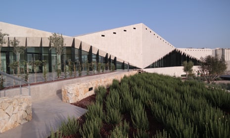 At once defensive and welcoming … the Palestine Museum in Ramallah.