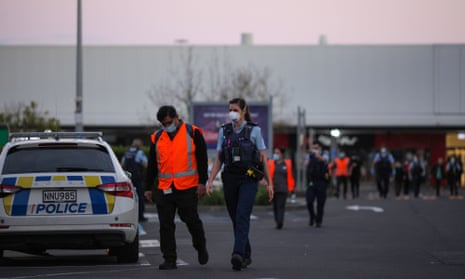 The New Lynn supermarket in Auckland, New Zealand, scene of a “terrorist attack” on Friday