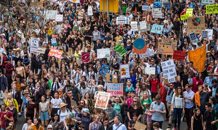 Across the globe, millions join biggest climate protest ever | Climate  crisis | The Guardian