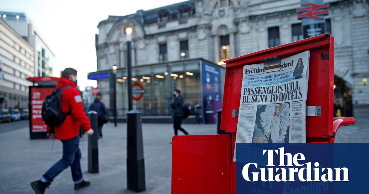 Evening Standard reports £17m loss as Covid hits London commuting