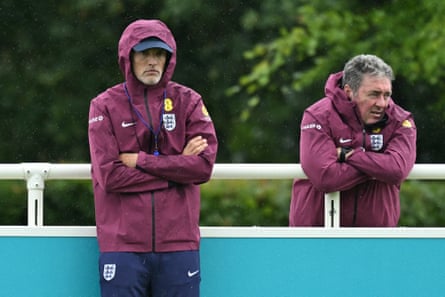 Thomas Tuchel (left) has suggested he would for illustration to depoliticise nan England team