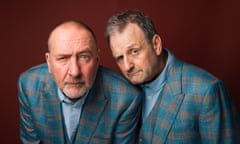 (from left) Marc Riley and Mark Radcliffe.