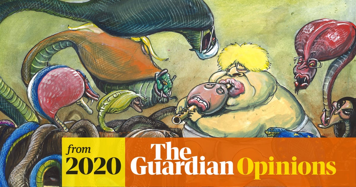 Martin Rowson on Boris Johnson's response to the coronavirus outbreak –  cartoon | Opinion | The Guardian