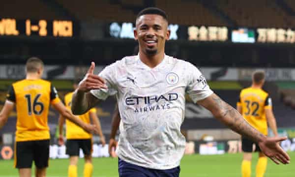 Wolves 1 3 Manchester City Premier League As It Happened Football The Guardian