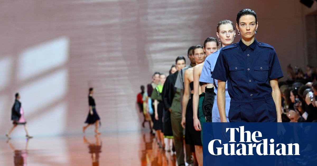 Prada injects glamour into its collection inspired by uniform