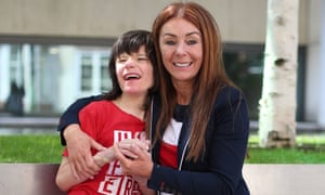 Charlotte Caldwell and her son Billy