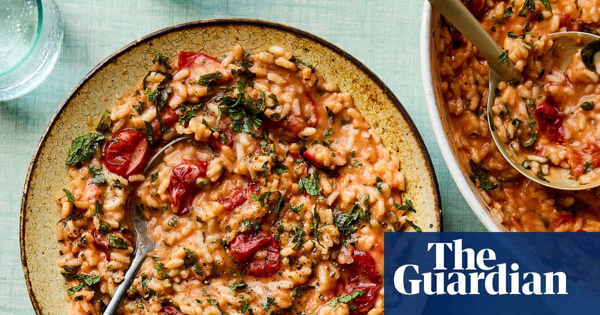 Jammy tomato risotto and amaretto roast peaches: Toklas chef Chris Shaw’s simple summer recipes