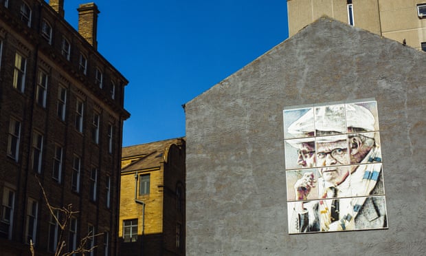 David Hockney looks over Little Germany