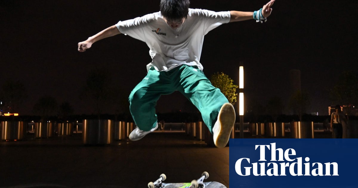 Shanghais ostracised skateboarders – in pictures