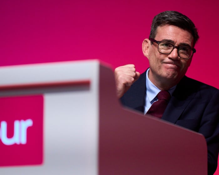 UK politics live: Burnham says he wants to fight next election on plan for new taxes to pay for free social care in England