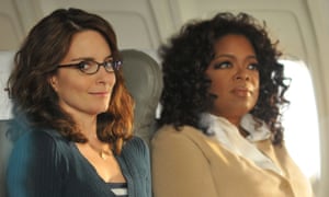 Giving women permission to fail … Tina Fey as Liz Lemon in 30 Rock, with Oprah Winfrey.