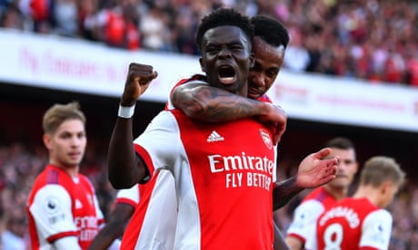 Bukayo Saka: ‘The hunger to win keeps me going, that’s why I keep getting up’